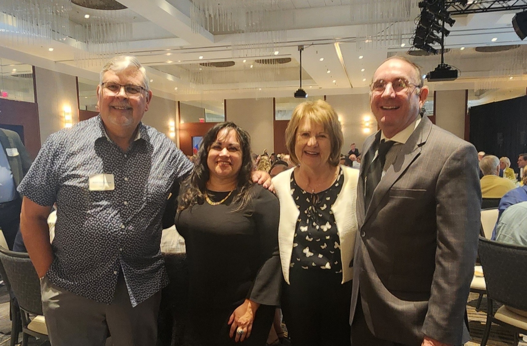 Cindy Ramirez at a community fundraiser event